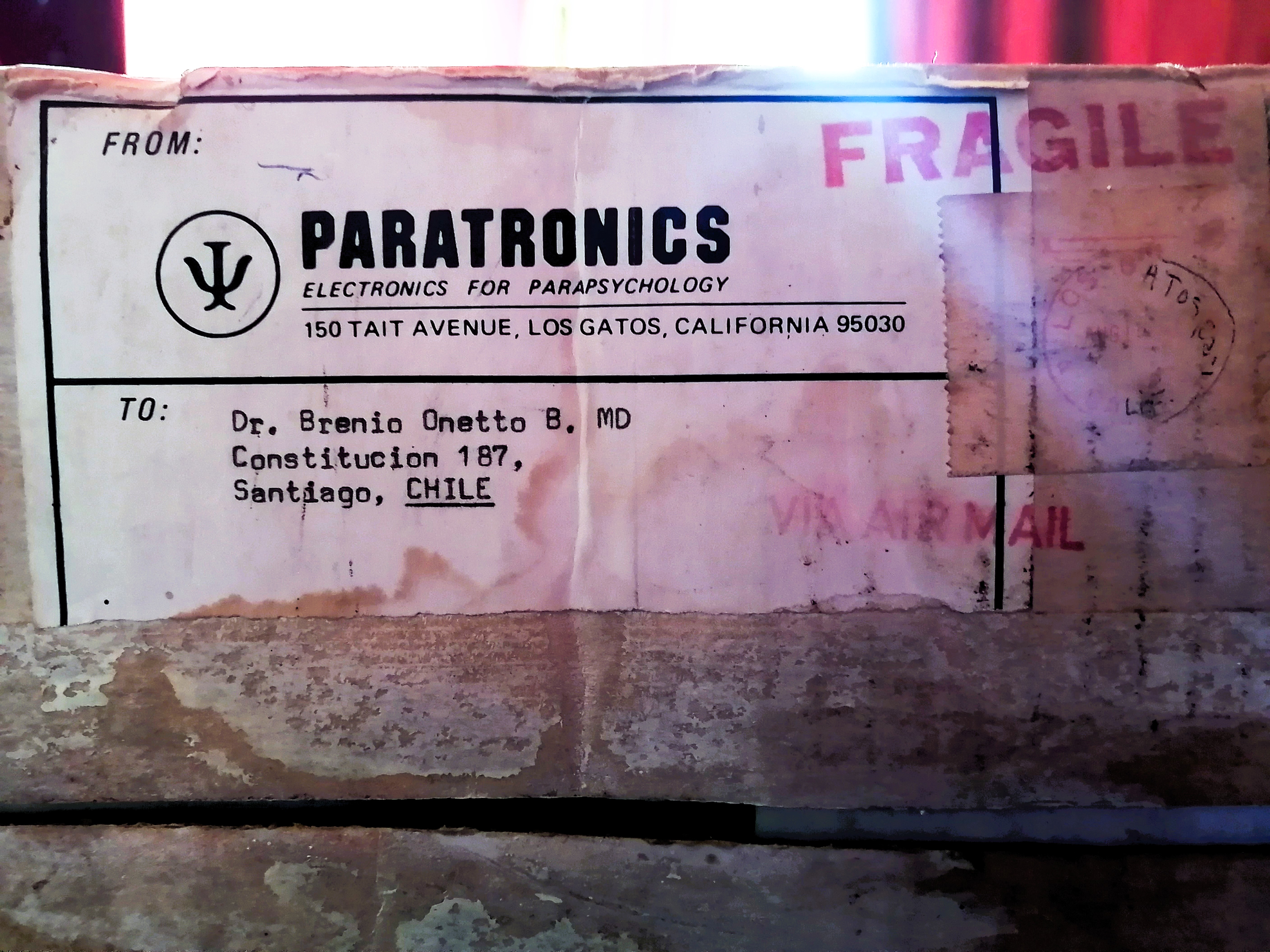 Caja original PK Meter