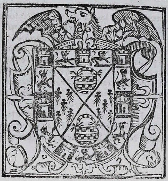 Grabado histórico escudo Guzmán