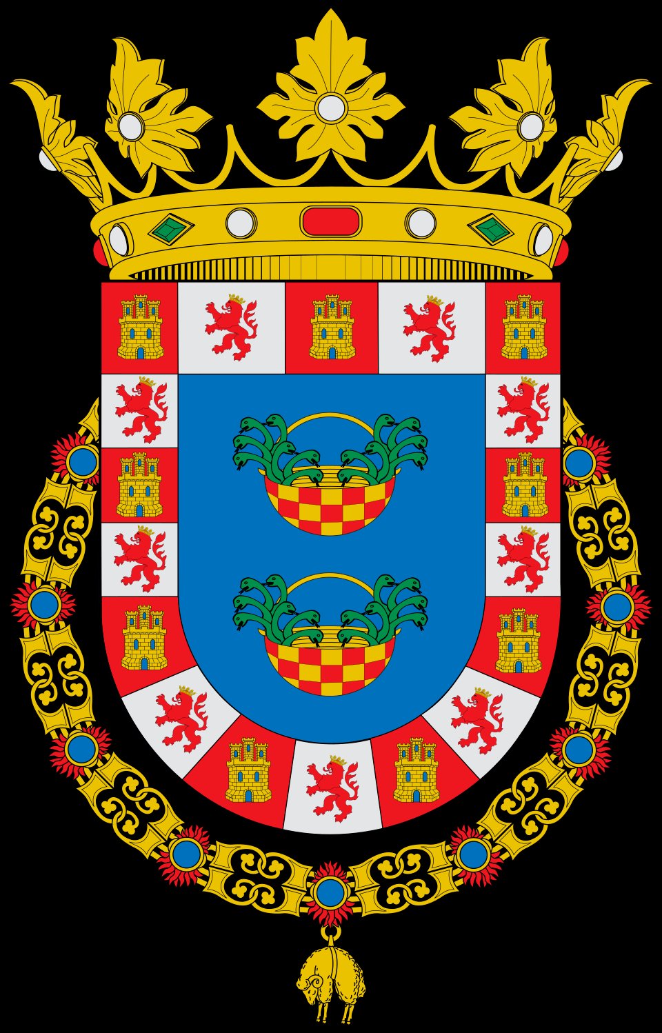 Escudo Duque de Medina-Sidonia