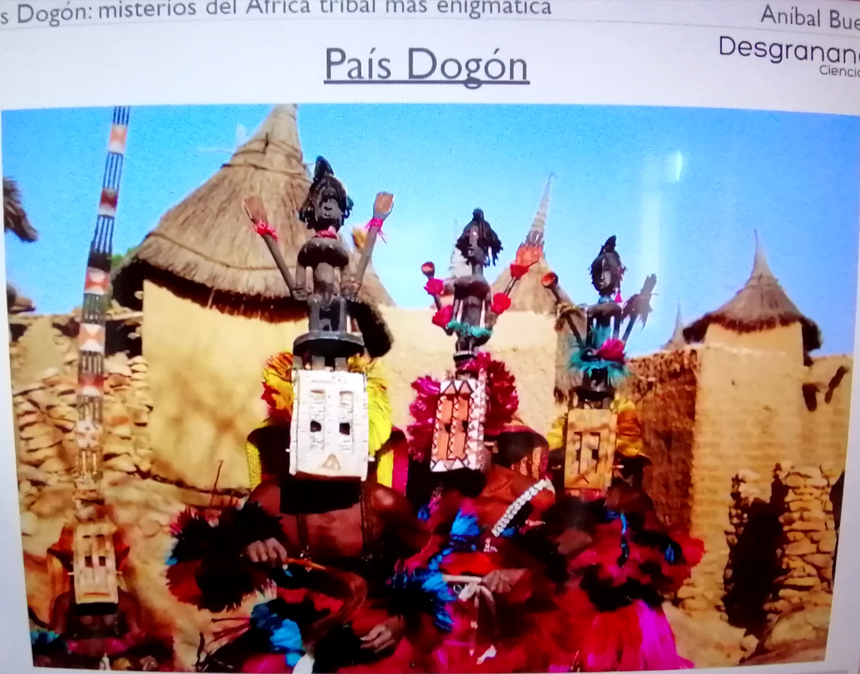 País Dogón — África